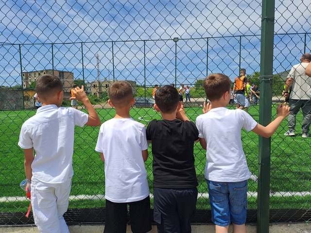 Inaugurato il campo sportivo dedicato a Flavio 