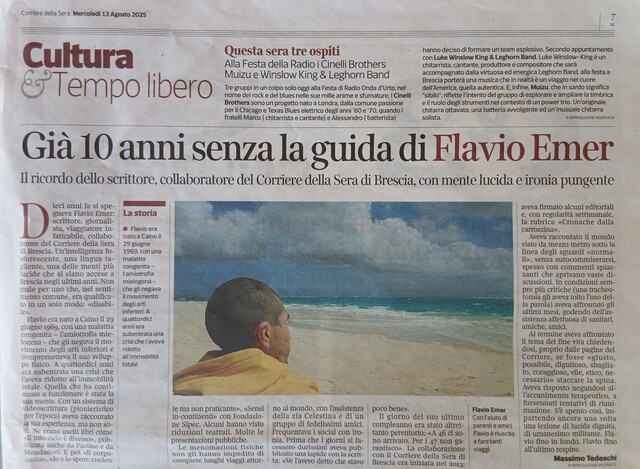 Articolo decennale Flavio